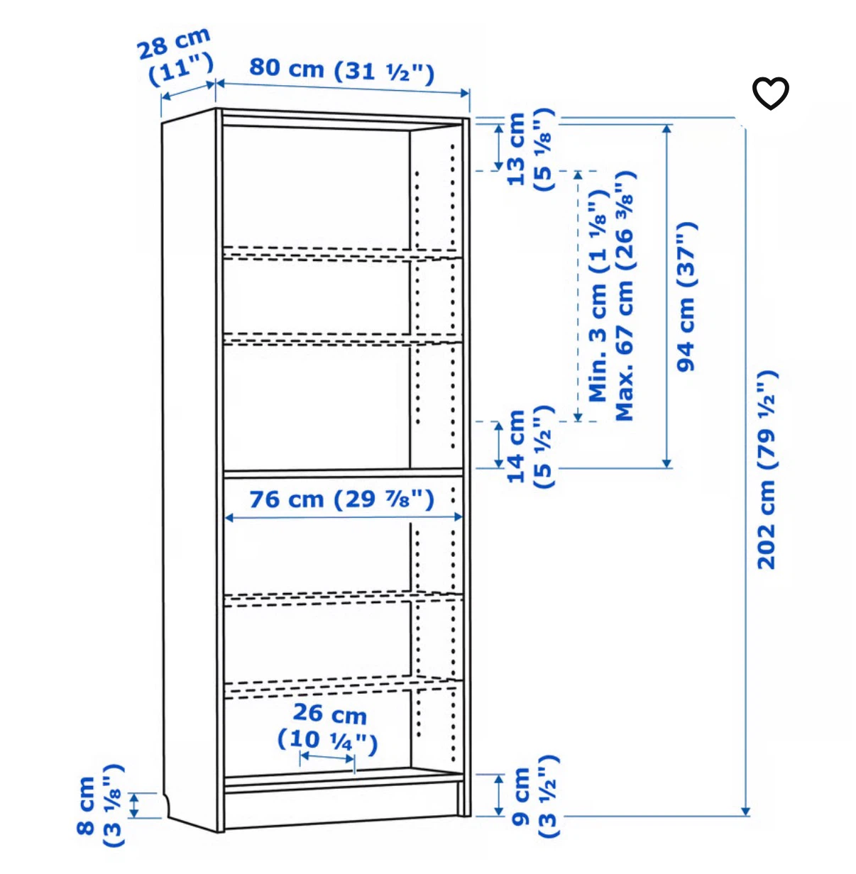 IKEA Billy Bookcase - photo 3