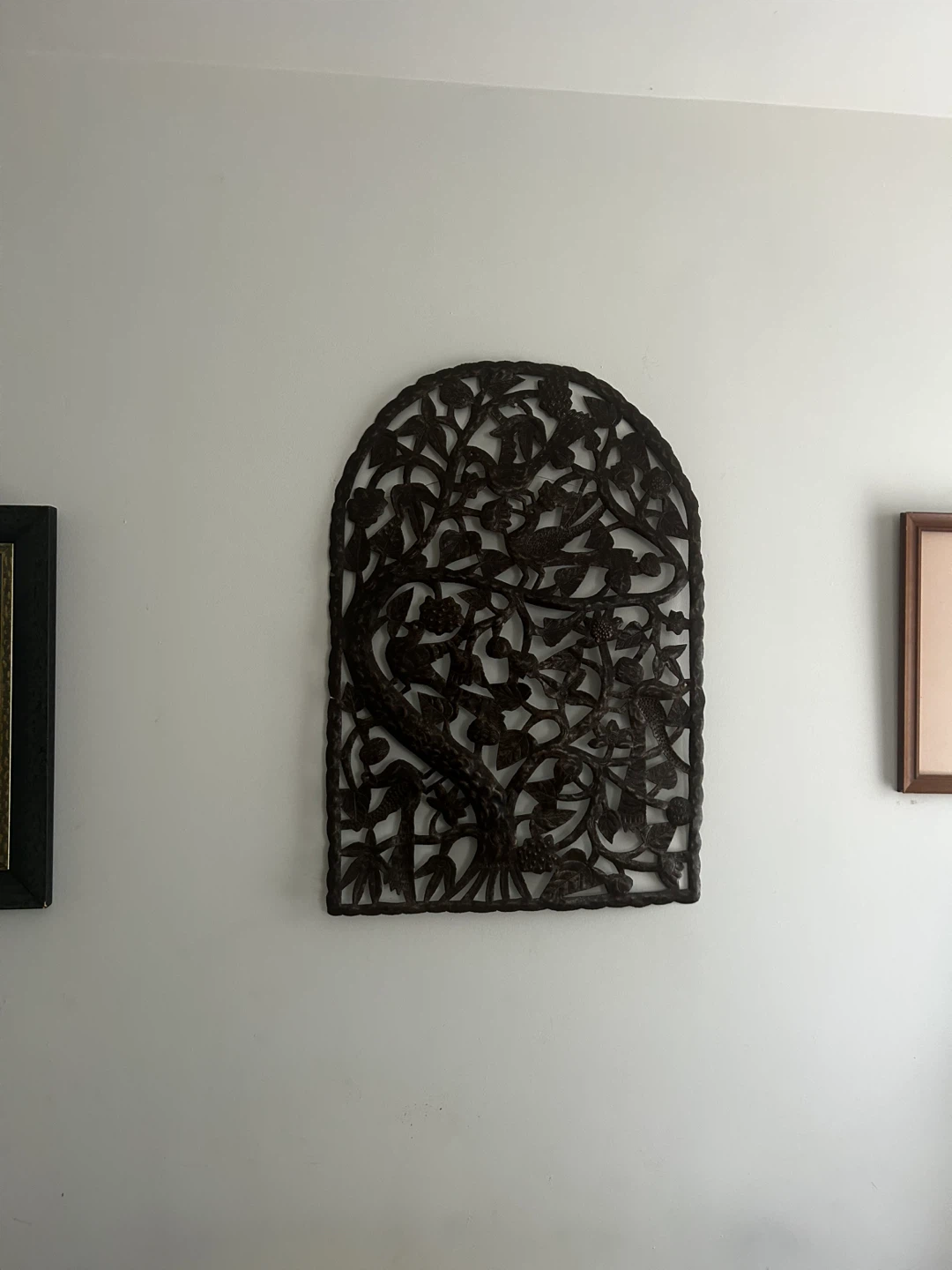 Haitian Arched Metal Tree of Life Wall Art - photo 2