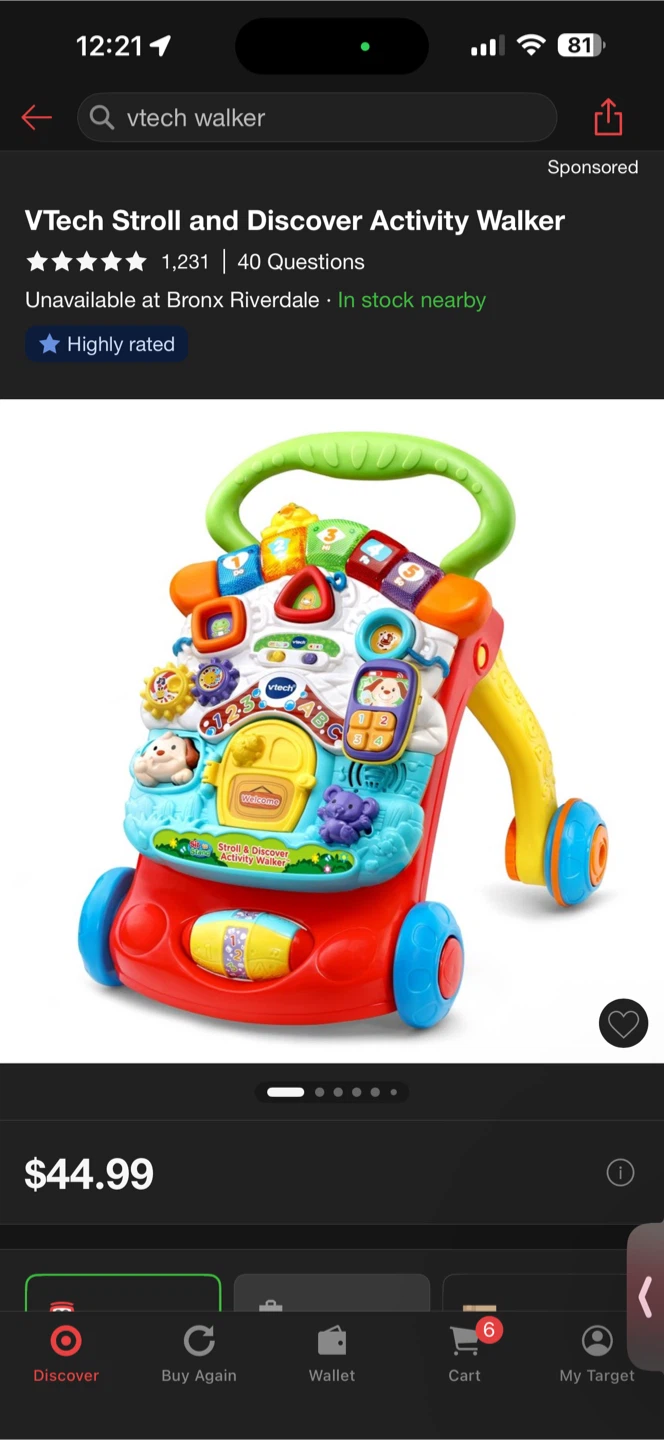 VTech Stroll and Discover Activity Walker - photo 3