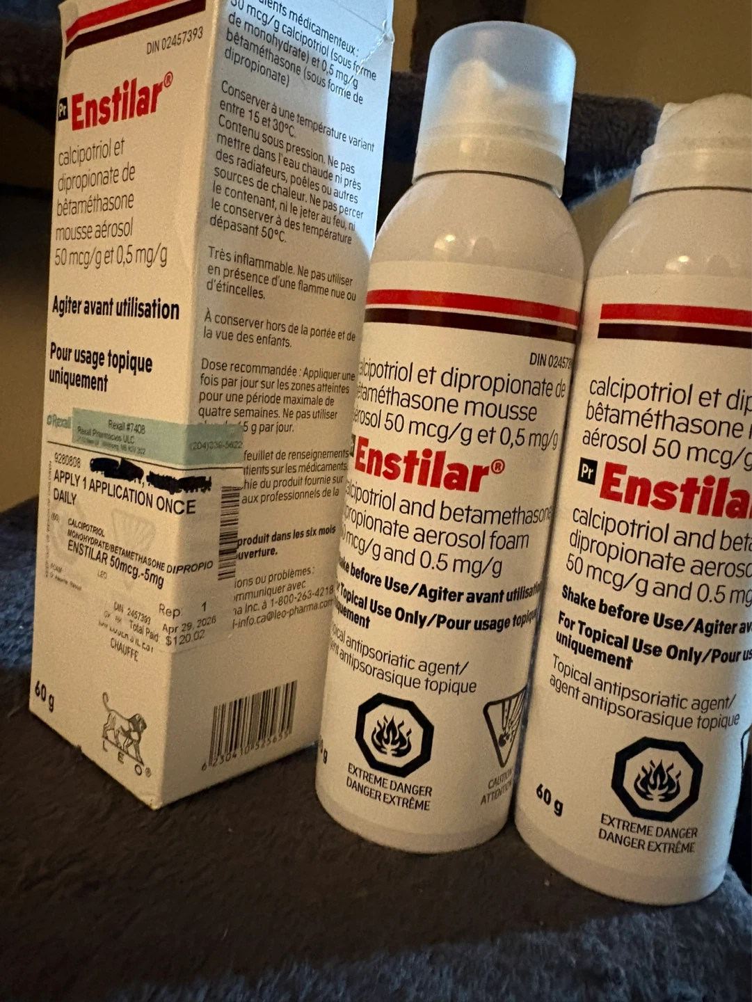 Enstilar Cold Foam
