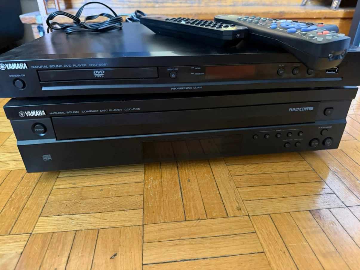 Yamaha Natural Sound DVD Player and CD Player