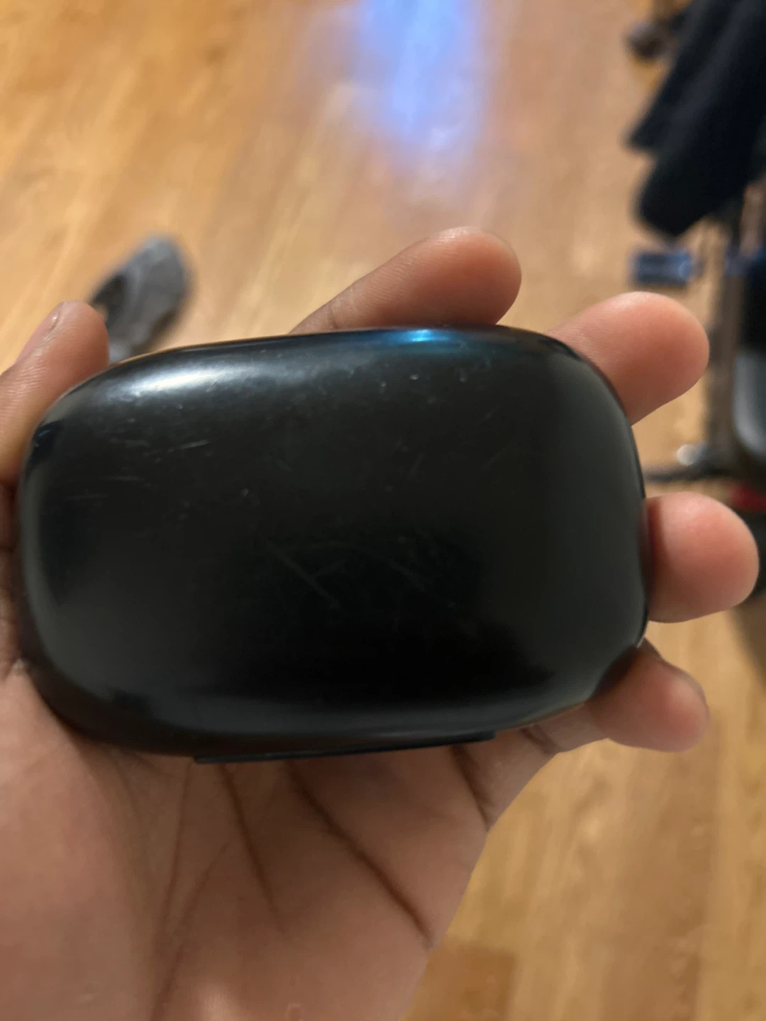 Black Wireless Earbuds with Charging Case - photo 2