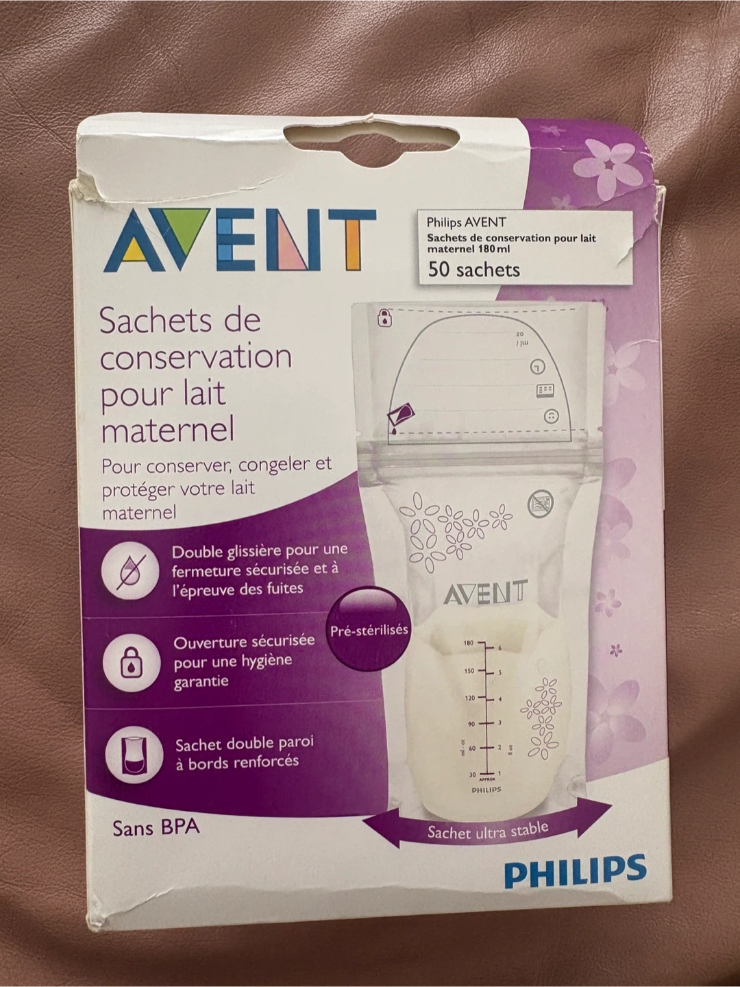 Phillips Avent Breast Milk Storage Bags (open box) - photo 2