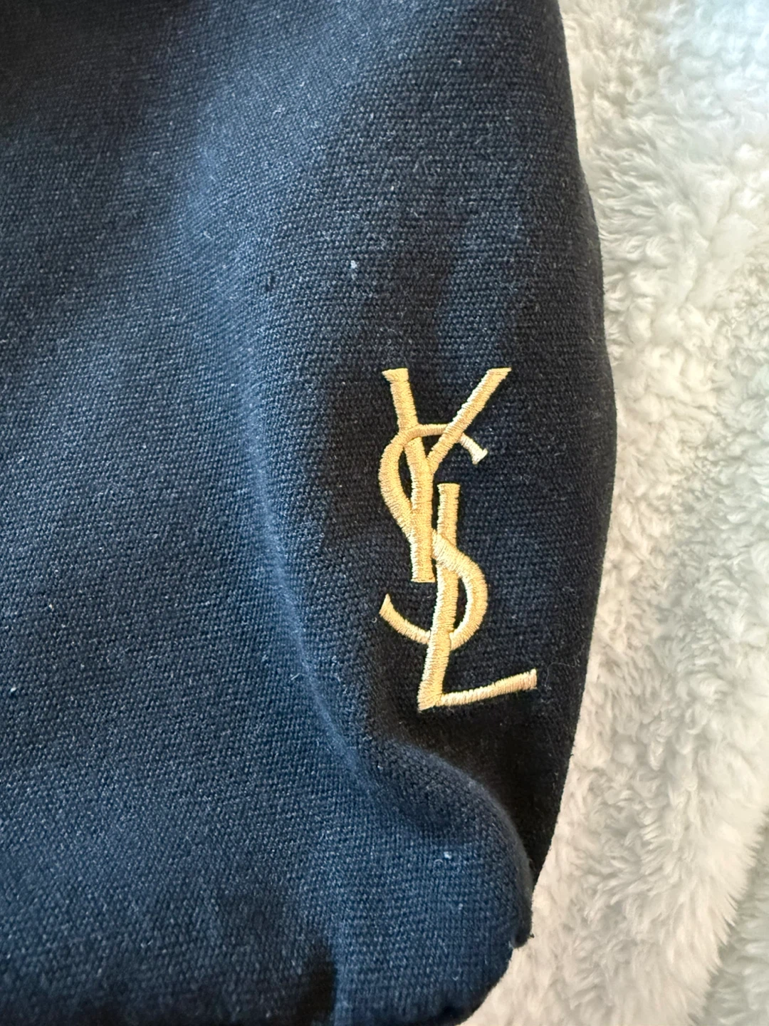 YSL Black Canvas Bag - photo 5