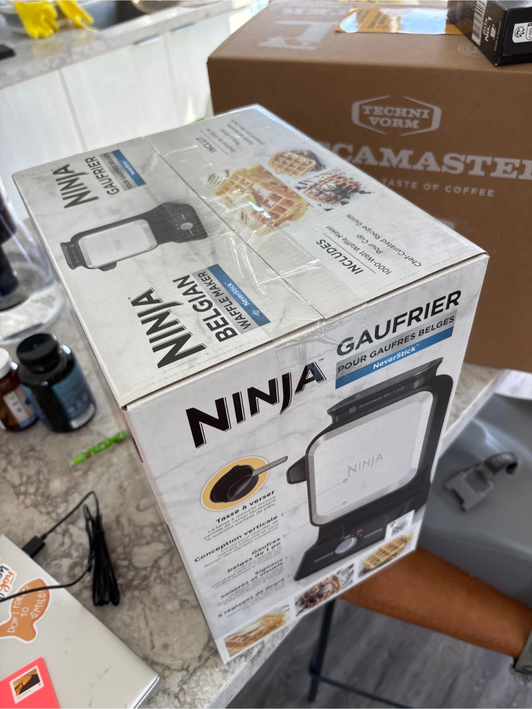 Ninja Belgian Waffle Maker (brand new!) - photo 2