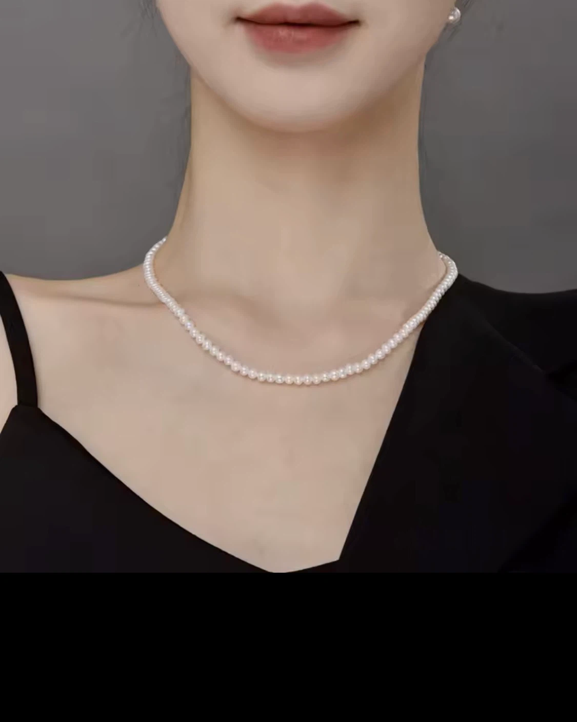 18K Gold & Baby pearls necklace - photo 3
