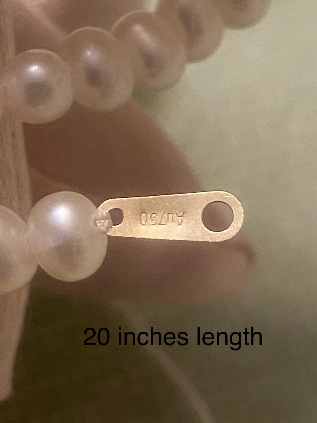 18K Gold & Baby pearls necklace - photo 4