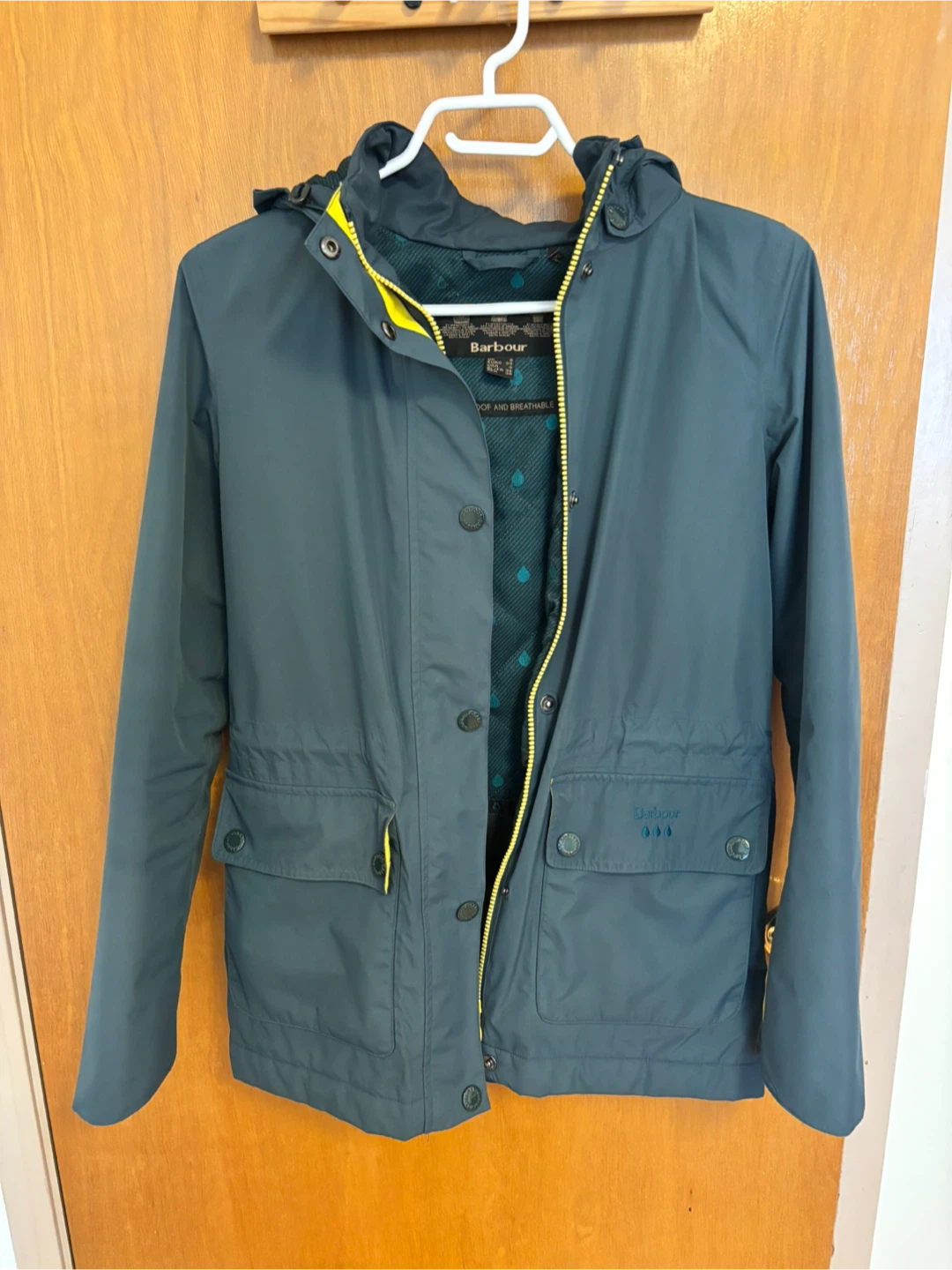Barbour waterproof coat