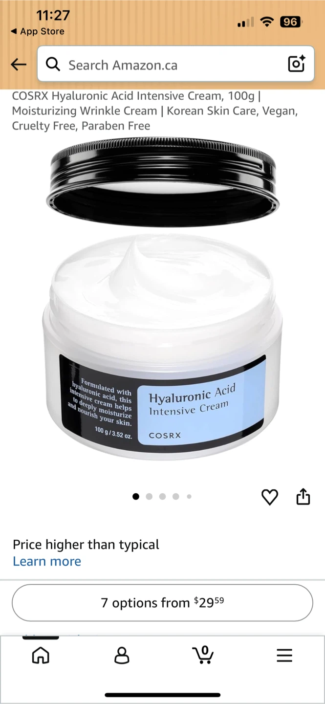 Brand New COSRX Hyaluronic Acid Intensive Cream 100g - photo 2