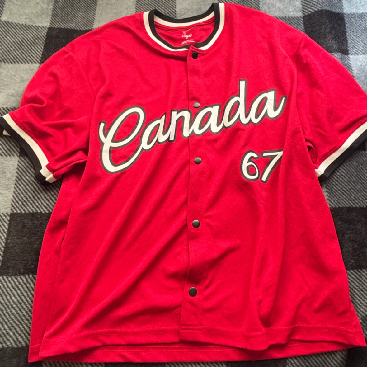 Urban Man - “Canada 67” Jersey Shirt - *Size Men Medium* - photo 2