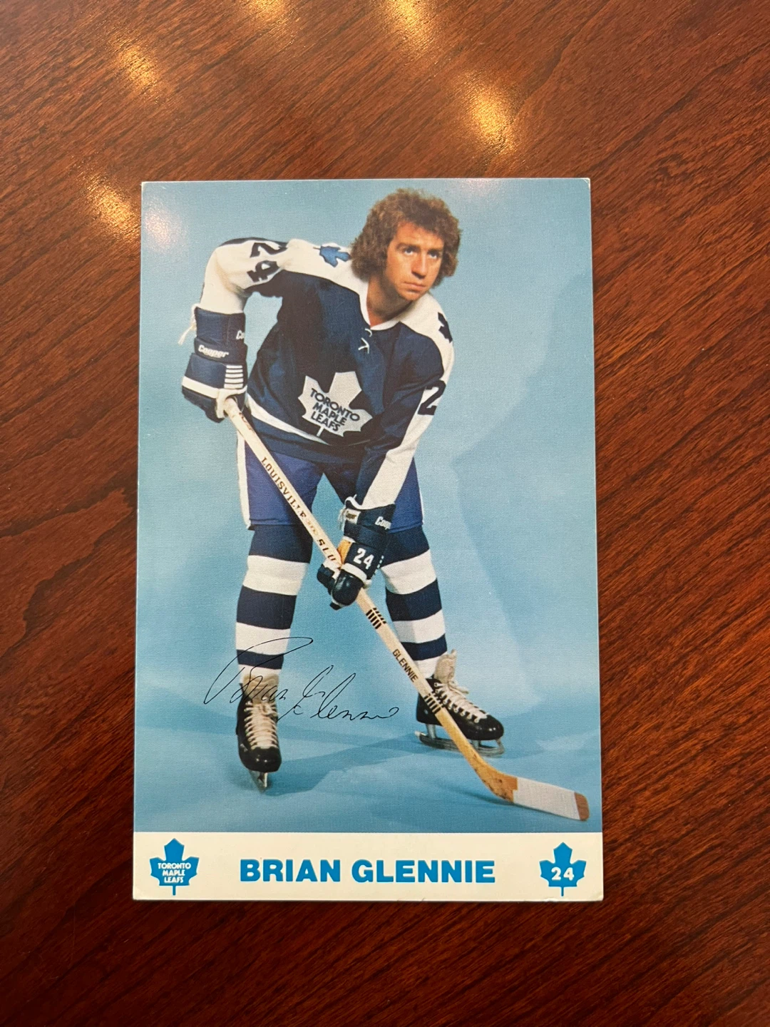 Brian Glennie Postcard Photo