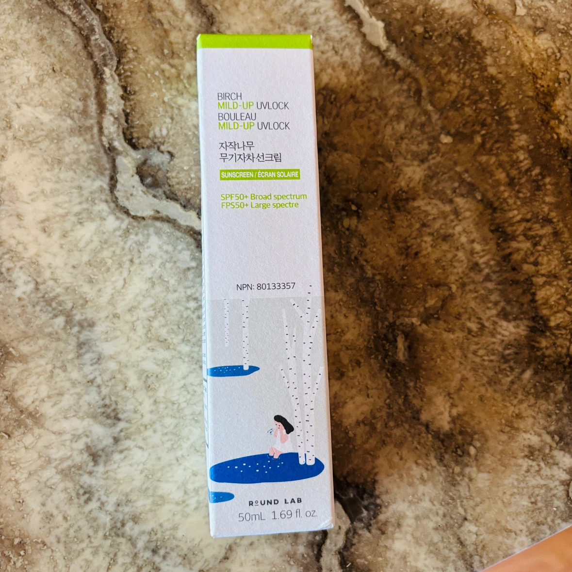 *New* $35 Round Lab Birch Mild-Up UV Lock Sunscreen SPF50+