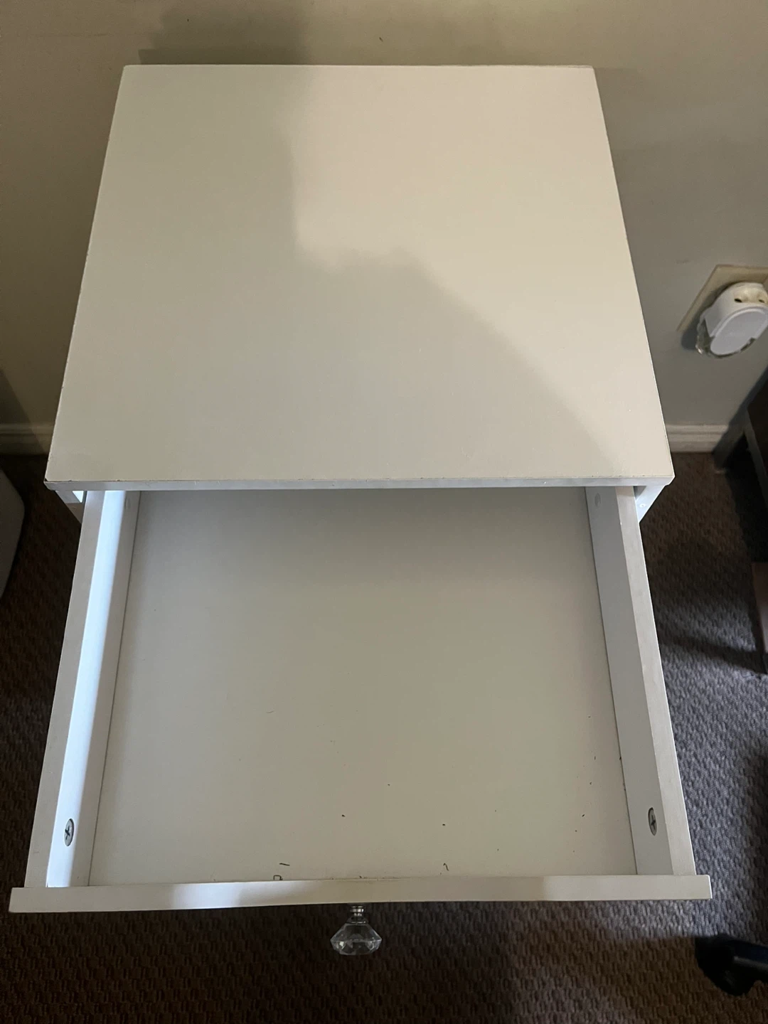 White 5-Drawer Rolling Storage Unit - photo 2