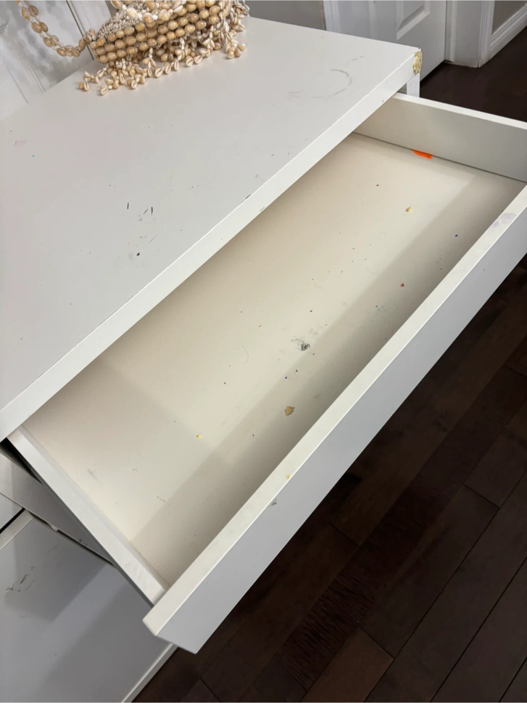 White Desk with Drawers - photo 4