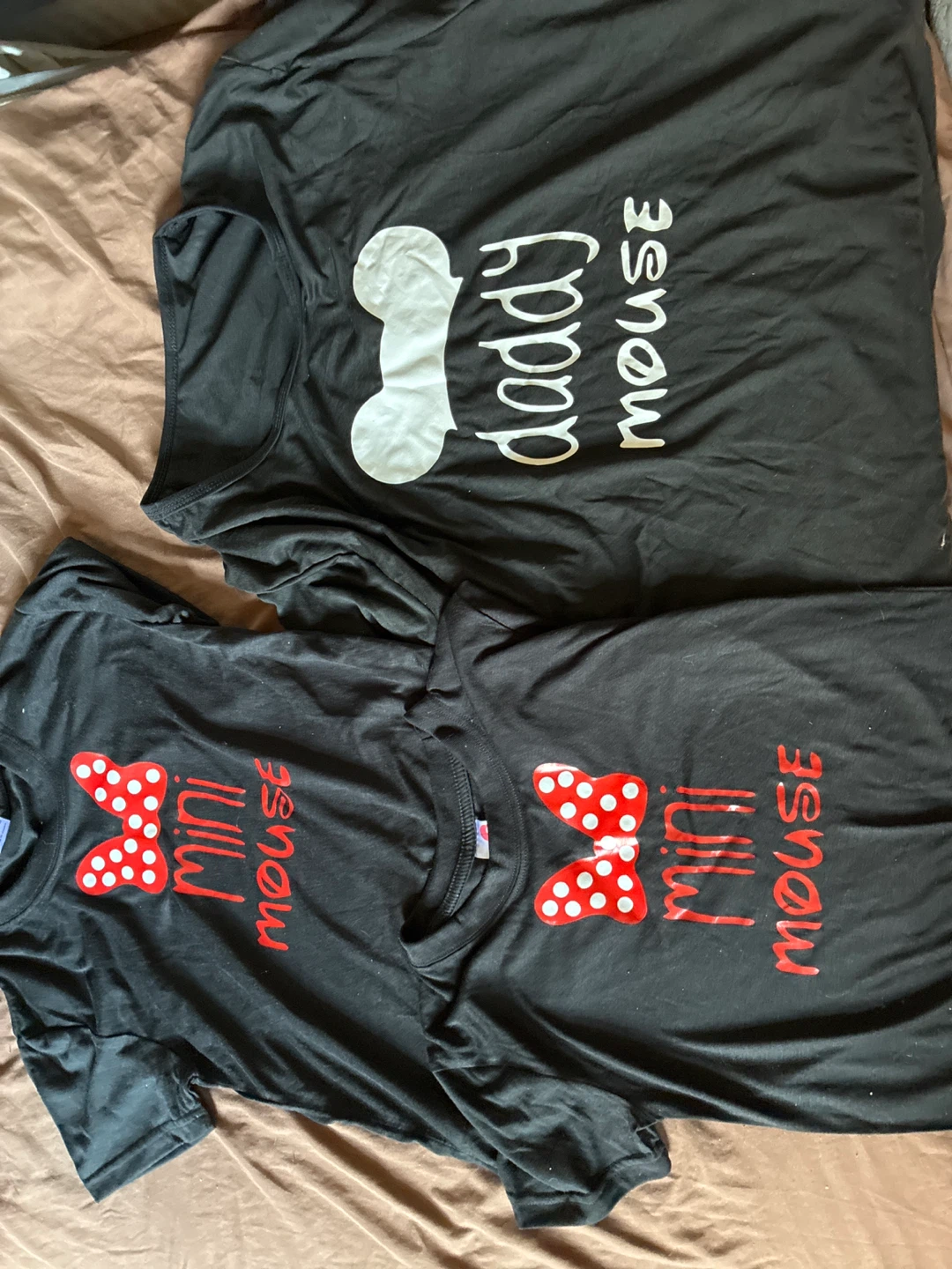 Daddy Mouse & Minnie Mouse T-Shirt Set