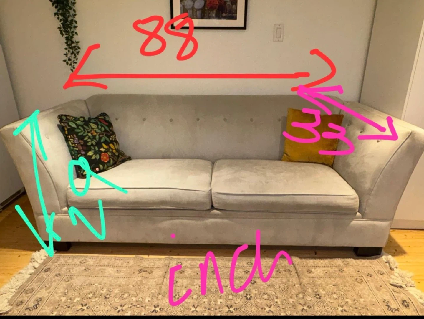 Couch for sale! Needs to go in 2 days - photo 3