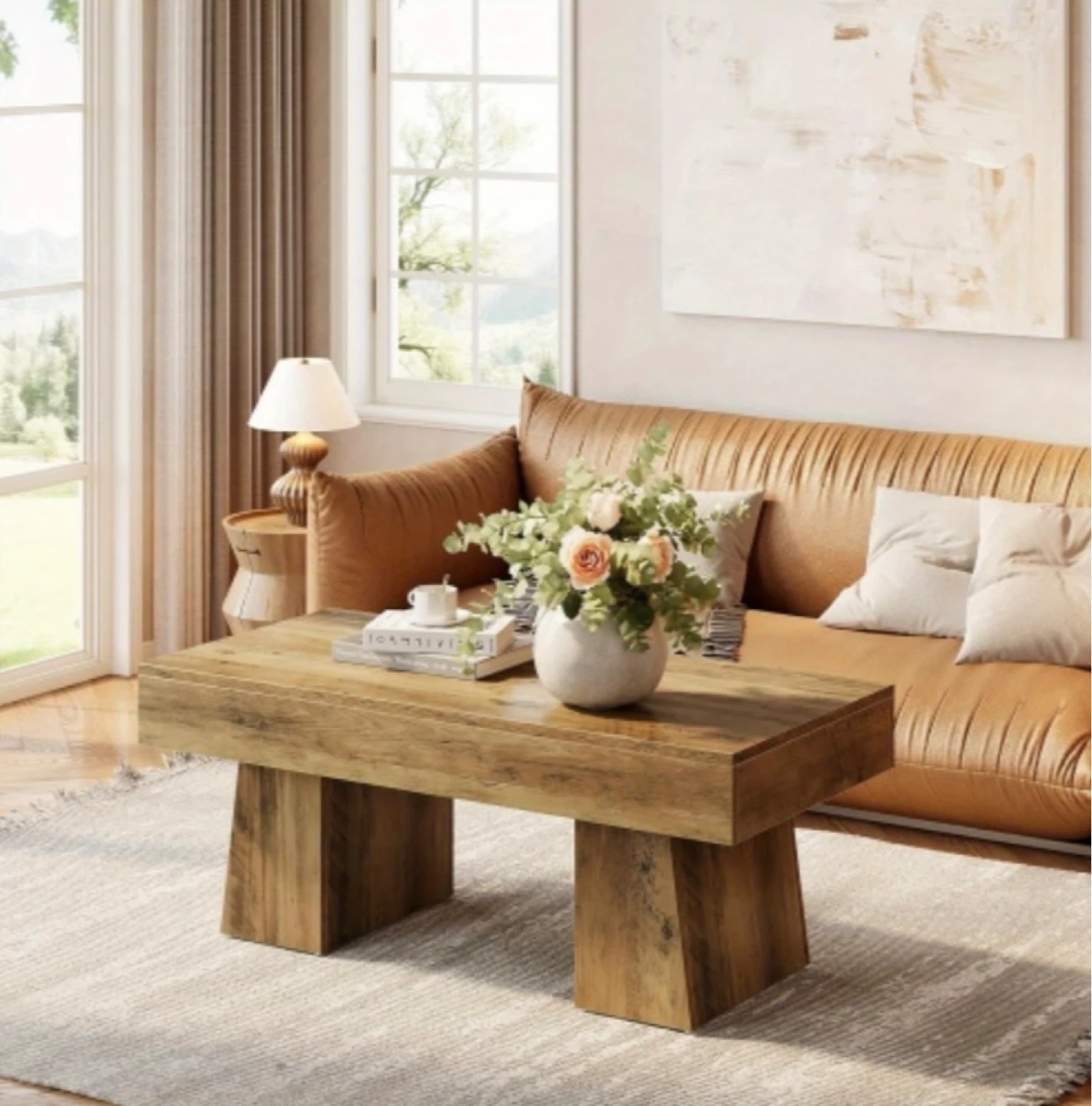 Brand new Tribesigns Room Coffee Table - Rustic Brown - photo 4