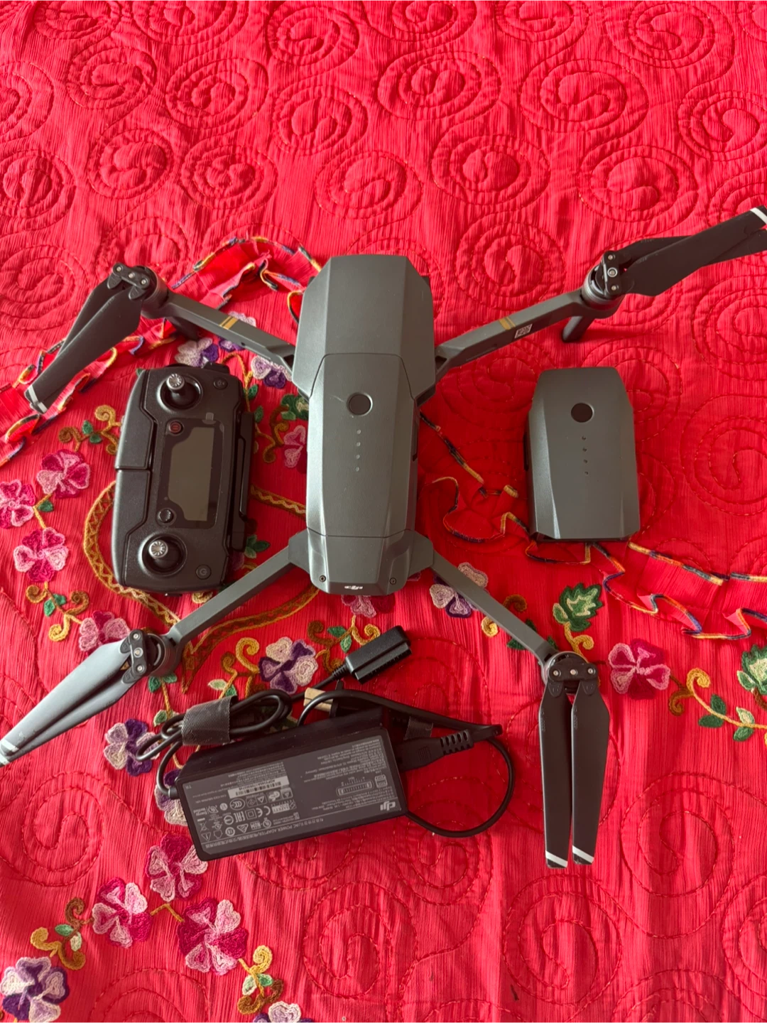 DJI Mavic Pro Drone with Controller and Accessories