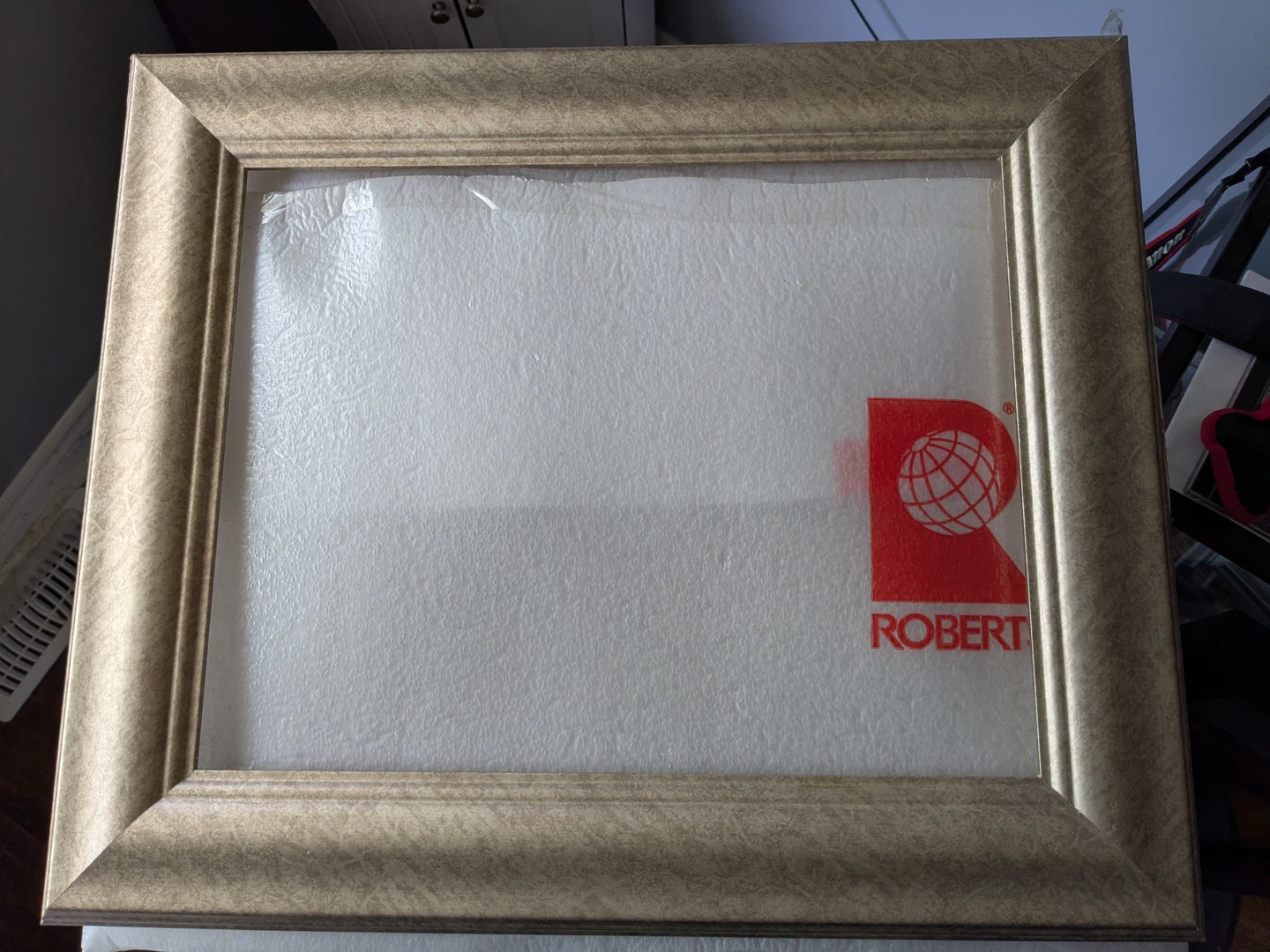 Brushed Gold picture frame