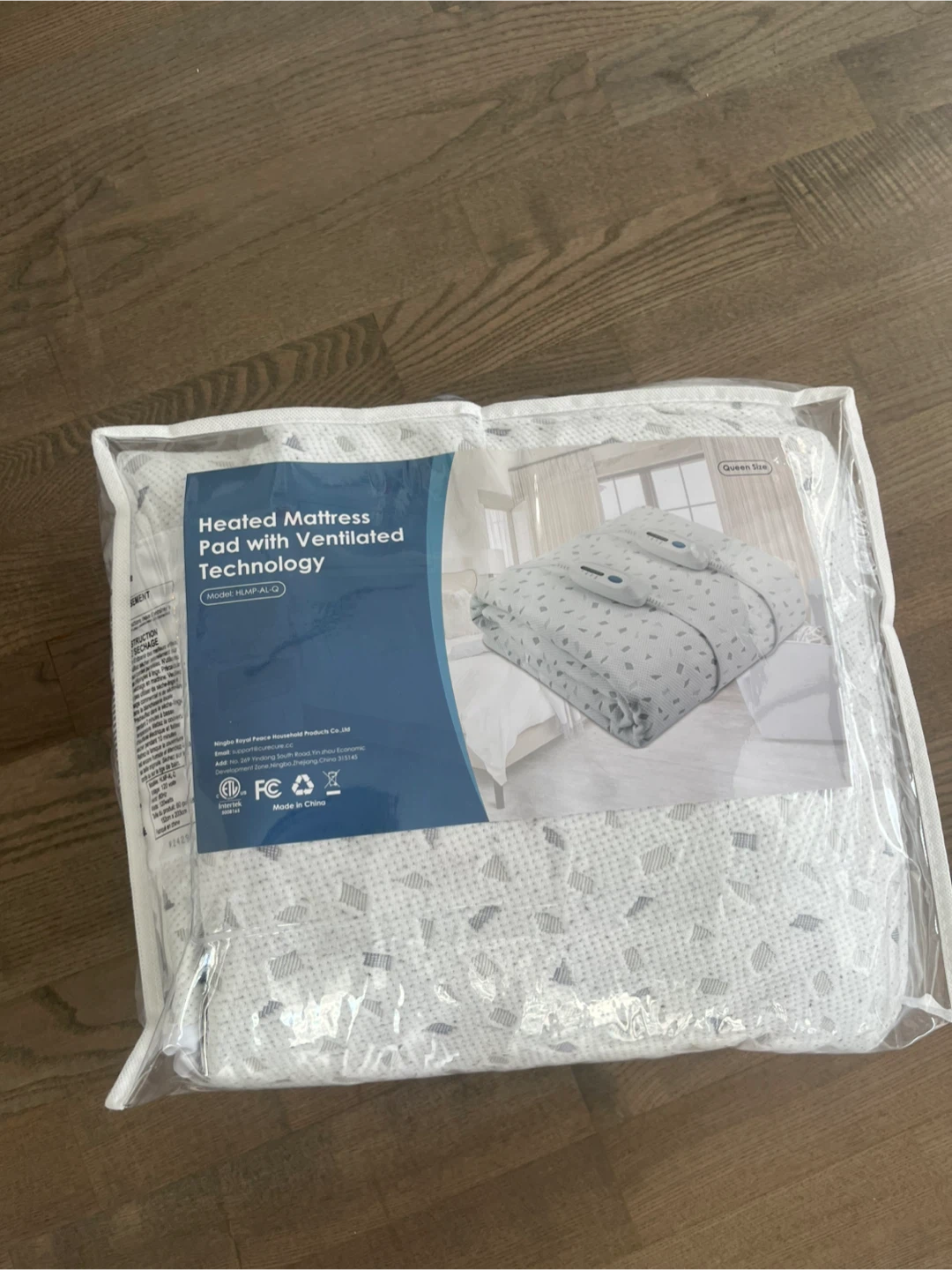 Heated Mattress Pad with Ventilated Technology - Queen Size