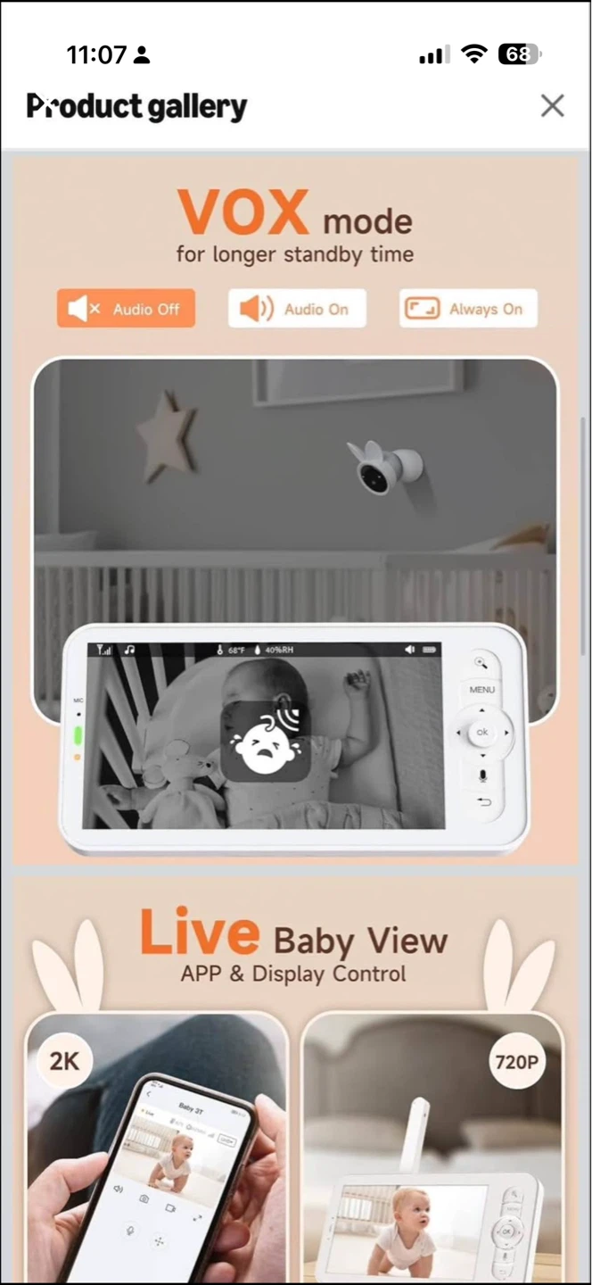 Arenti Ai-nonny 2 -Com Kit Baby Monitor - photo 4