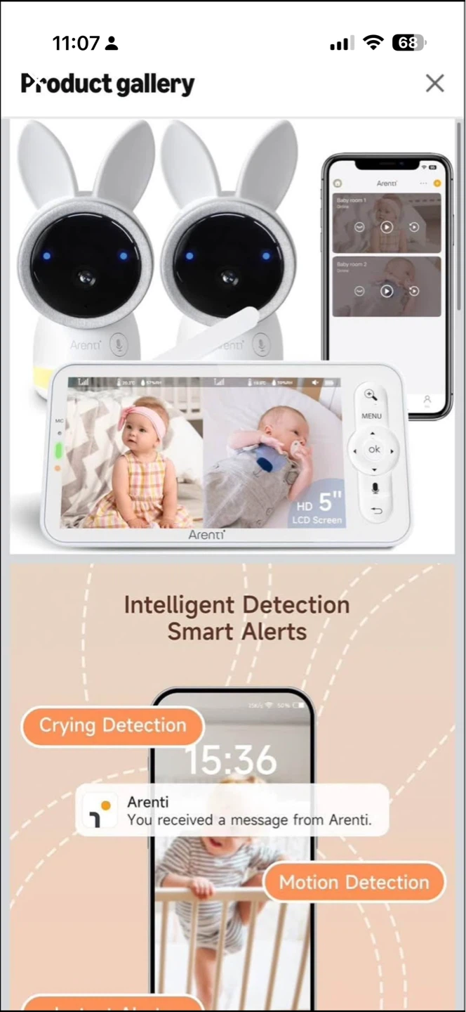 Arenti Ai-nonny 2 -Com Kit Baby Monitor - photo 5