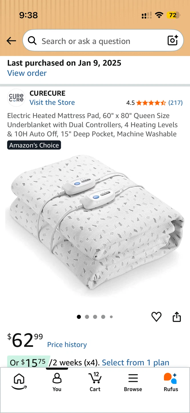 Heated Mattress Pad with Ventilated Technology - Queen Size - photo 3