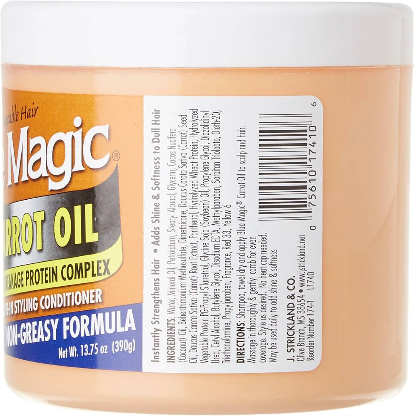 Blue Magic Carrot Oil Leave-In Styling Conditioner - photo 2