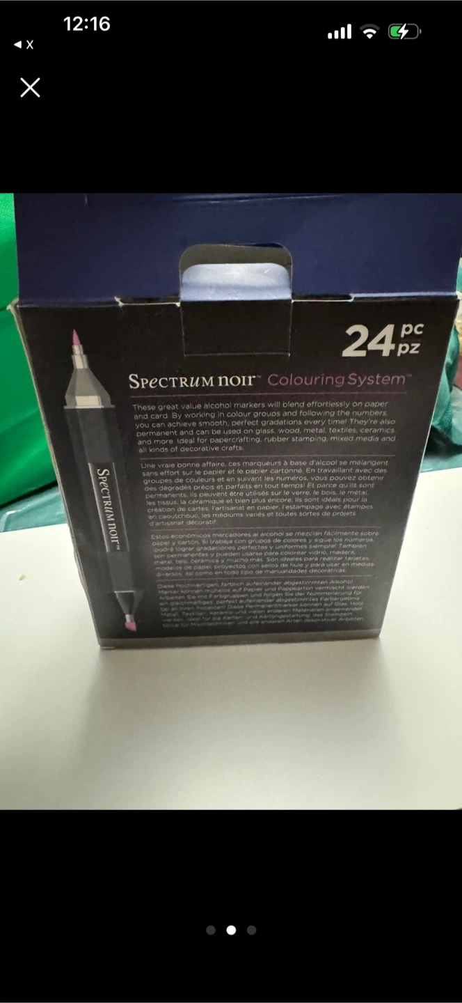 NEED GONE ASAP Spectrum Noir Colouring System 24 Alcohol Markers - photo 2