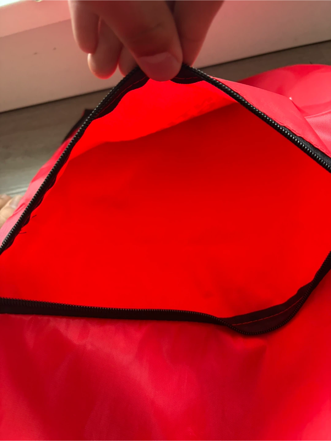 Sentinel Storage Red Drawstring Backpack Bag - photo 4