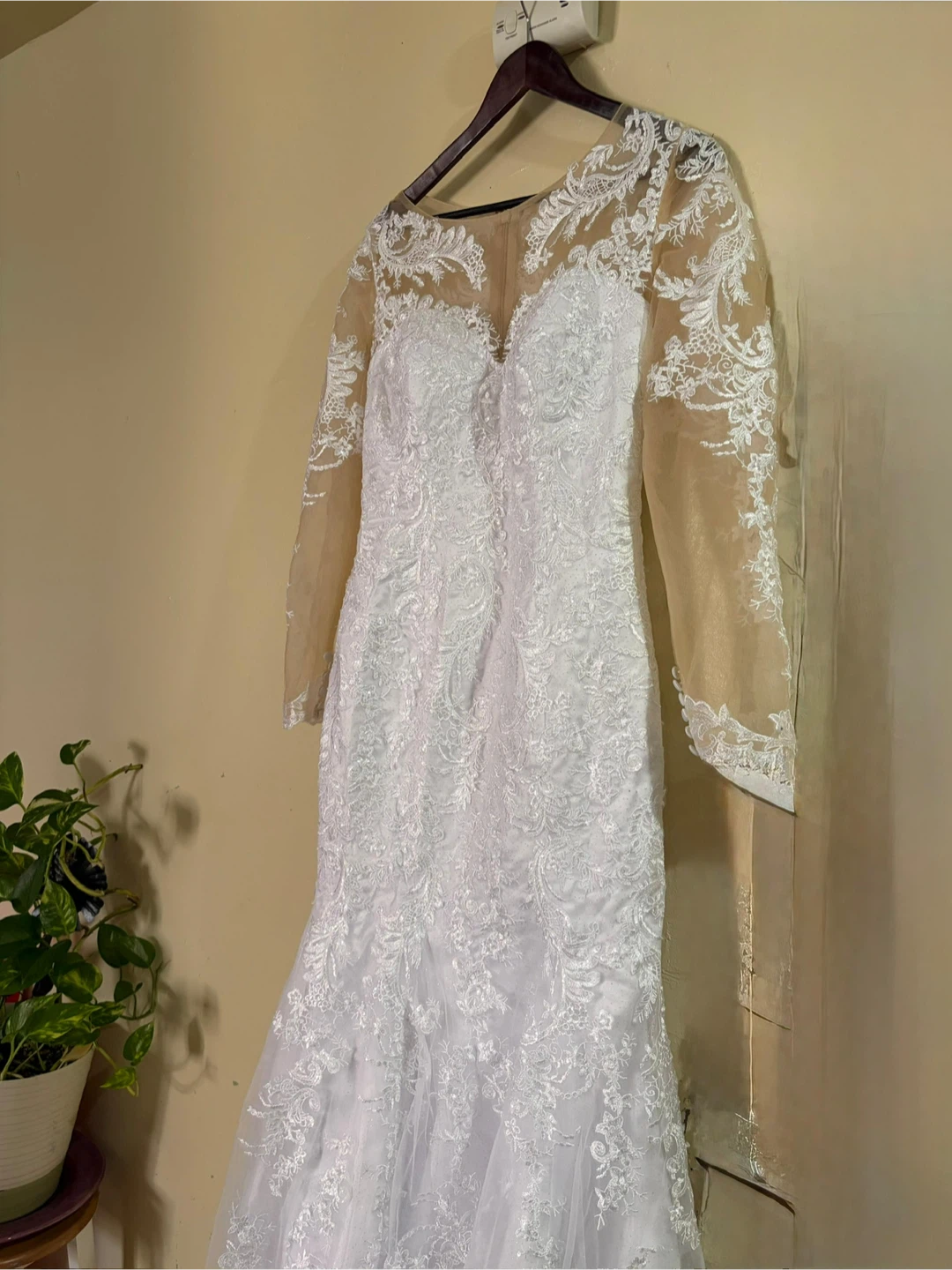 Wedding Dress with Long Sleeves - photo 3