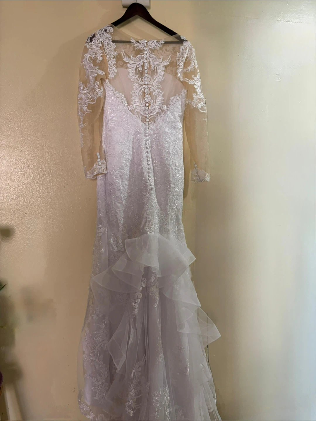 Wedding Dress with Long Sleeves - photo 5