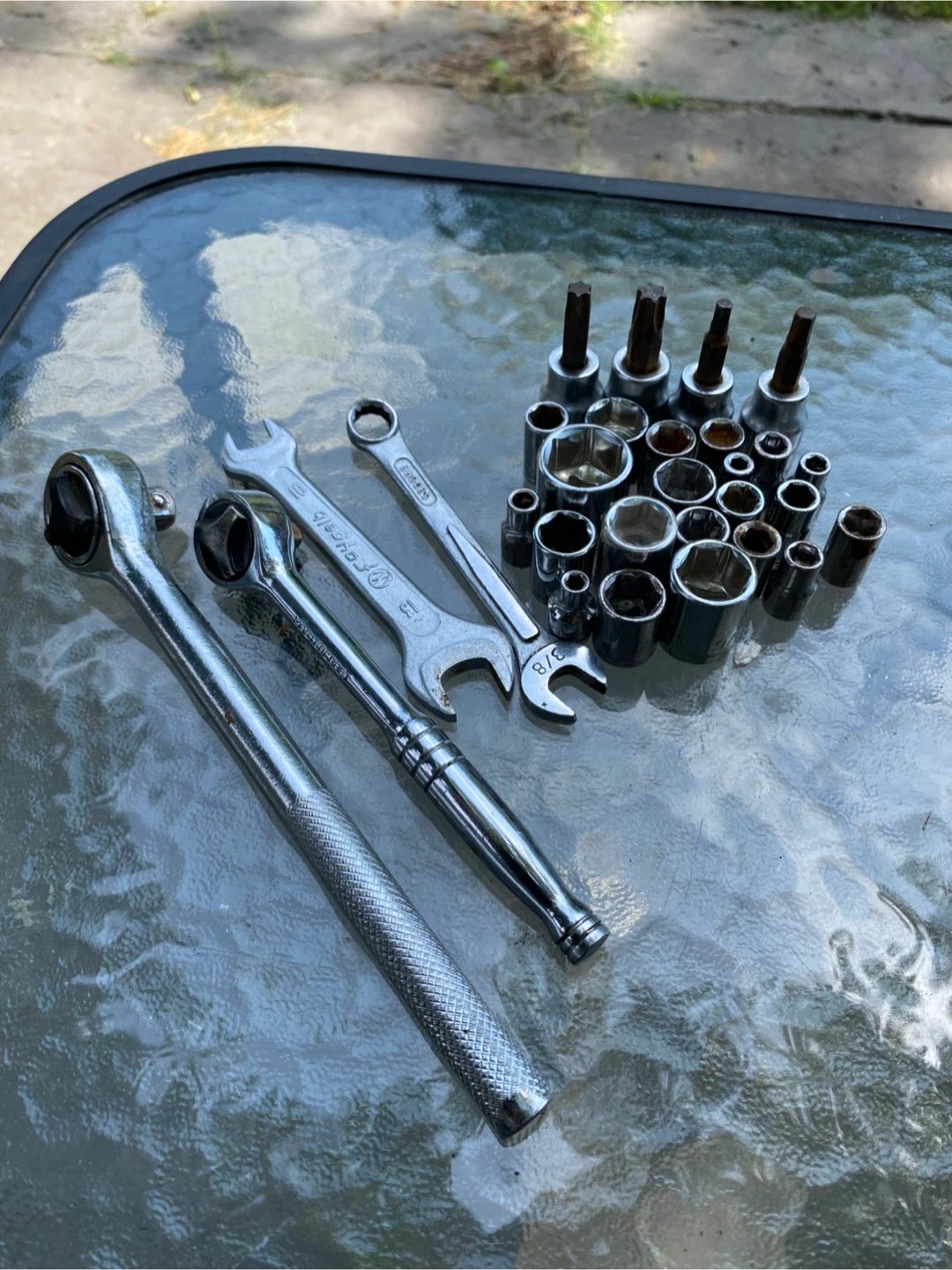 Ratchet and Socket Set