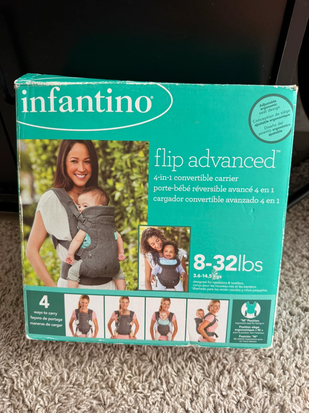 Infantino Flip Advanced 4-in-1 Convertible Carrier