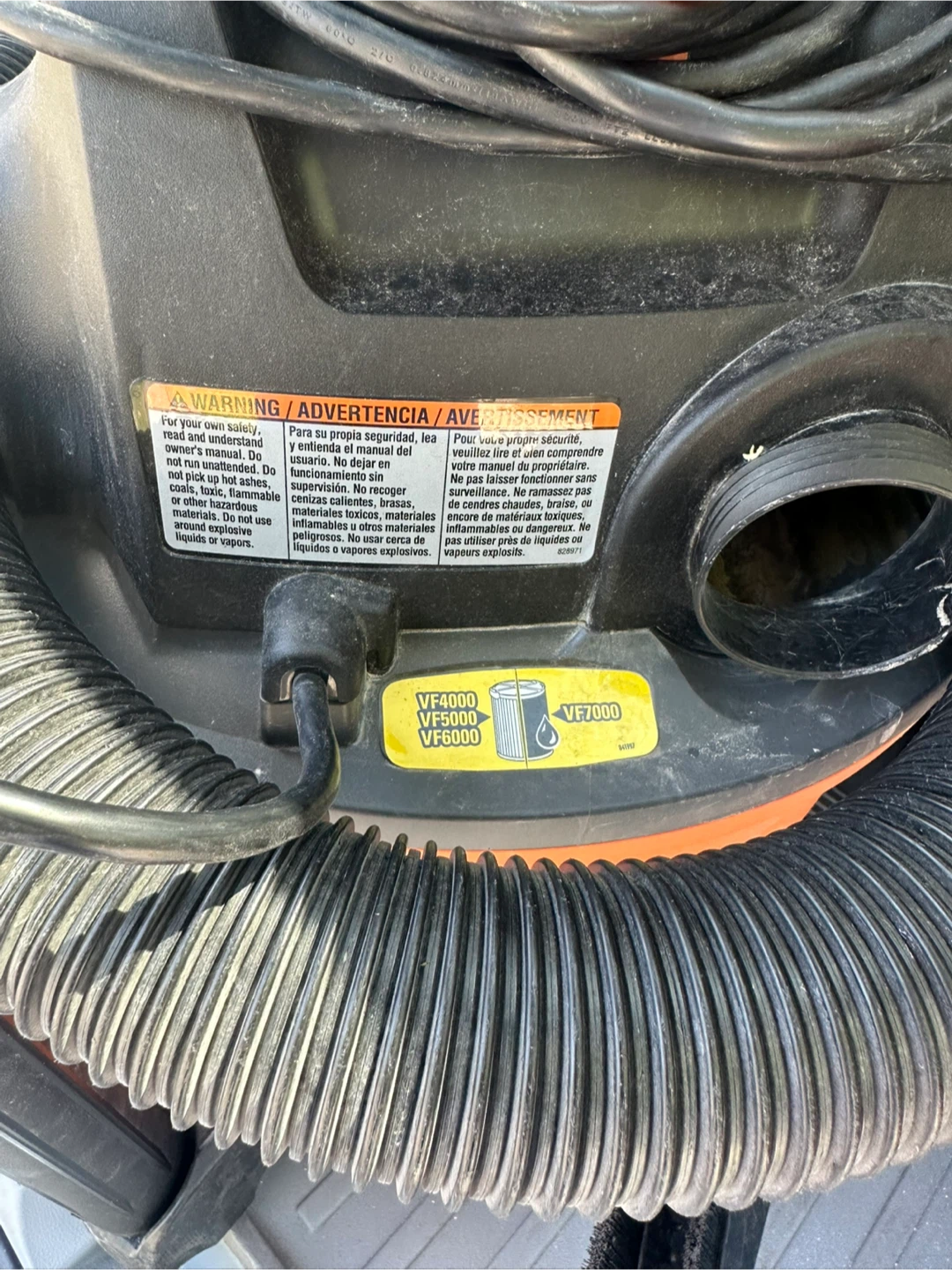 RIDGID 5.0 PHP Wet/Dry Vac - photo 4
