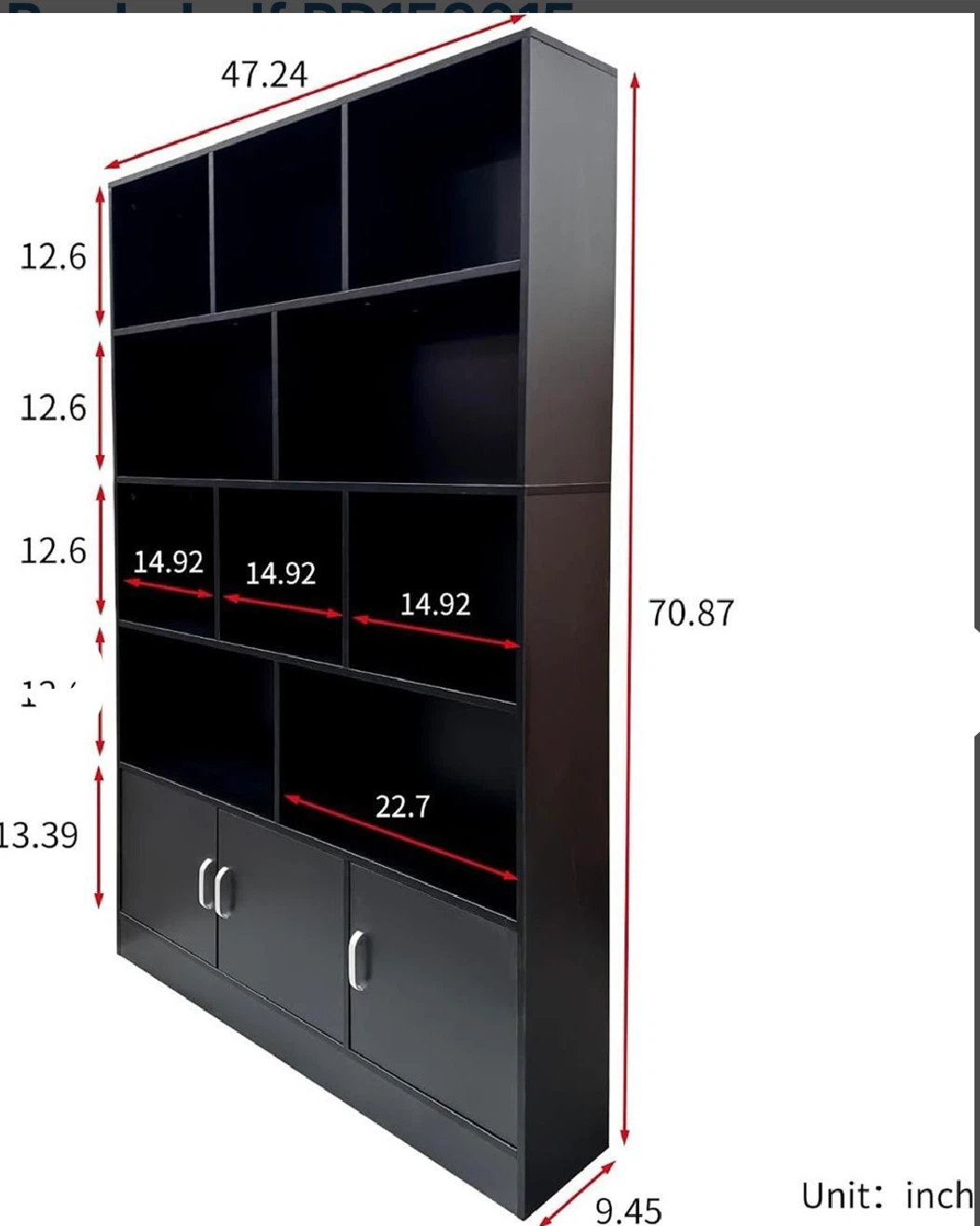 Modern Cube Bookshelf - photo 2