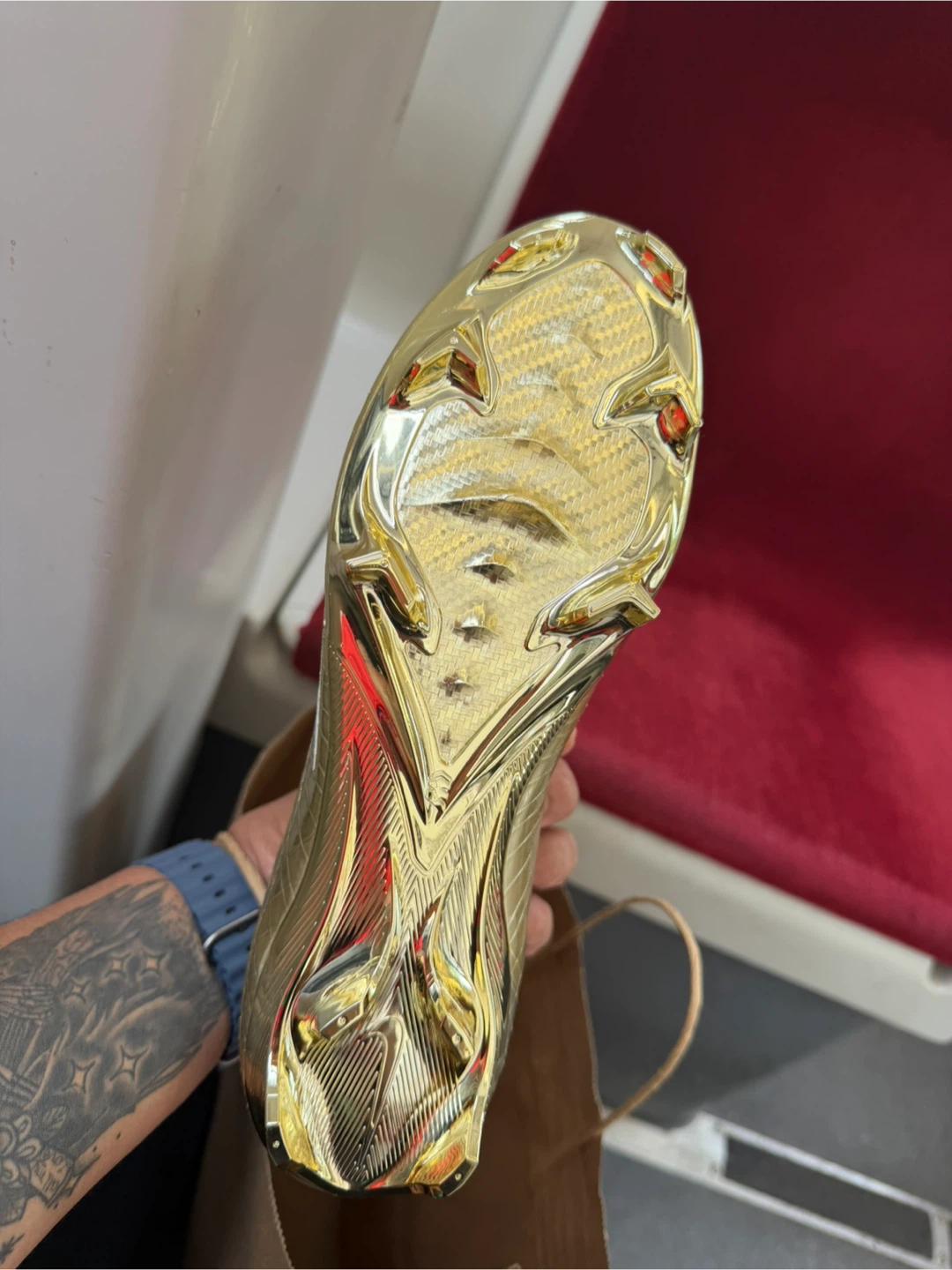 Nike Mercurial CR7 Soccer Cleats - Gold - photo 2