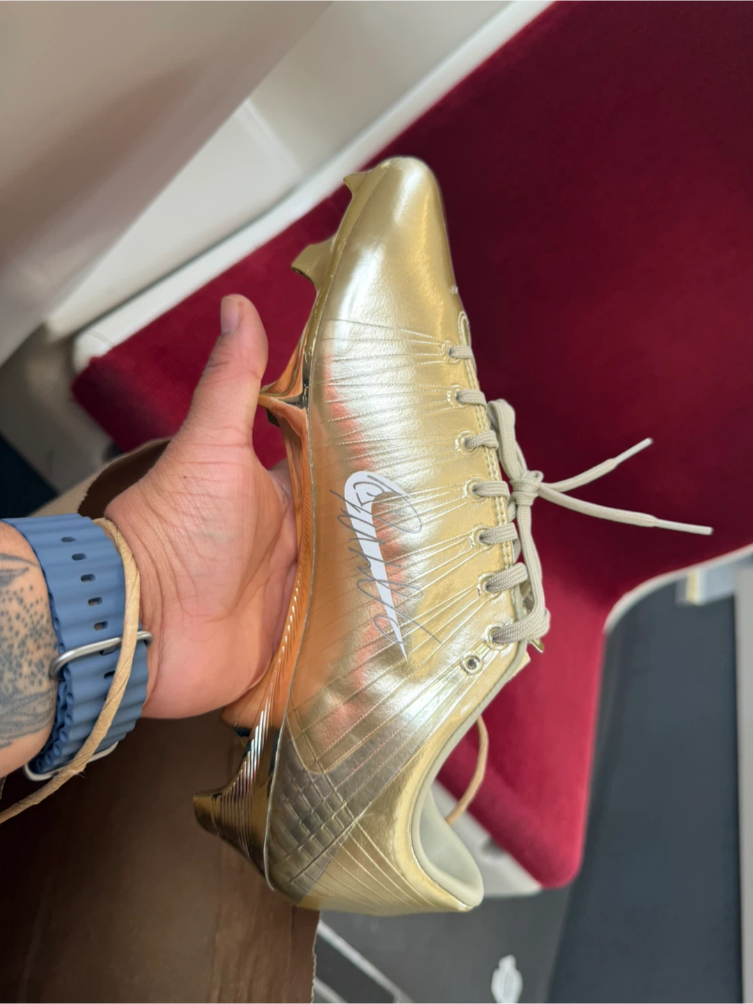 Nike Mercurial CR7 Soccer Cleats - Gold - photo 4