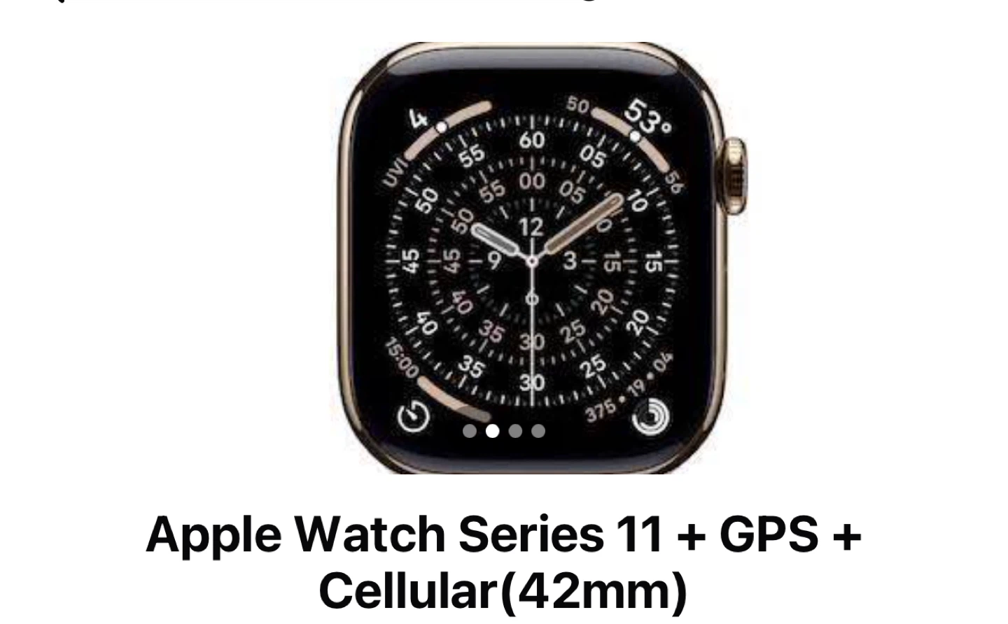 Apple Watch Series 11 + GPS + Cellular (42mm)