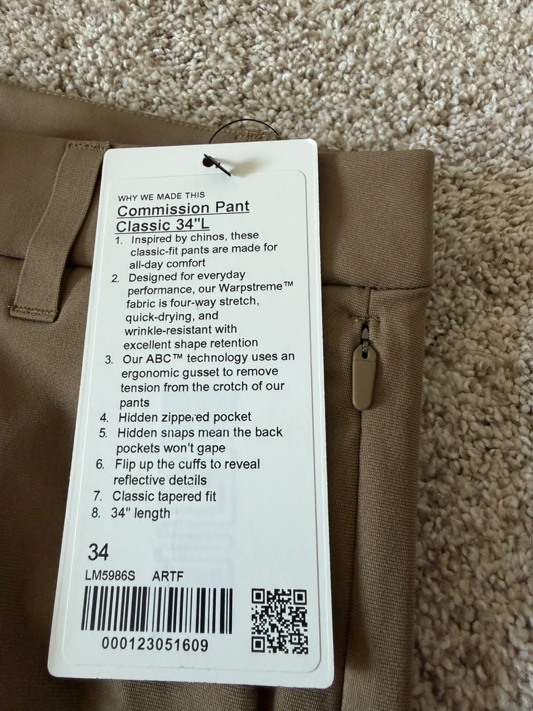 Lululemon commission pants classic - photo 4