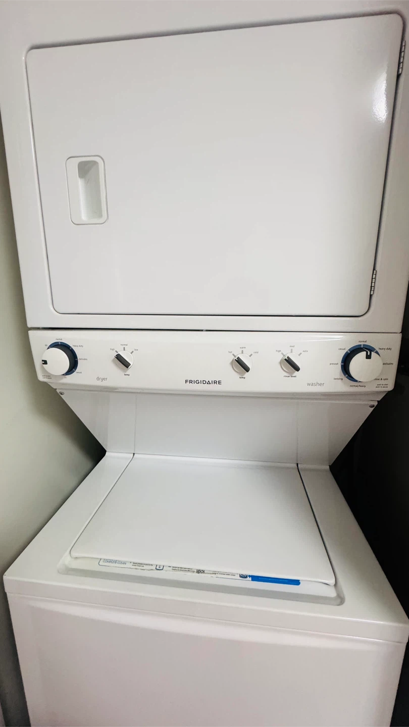 Frigidaire Stacked Washer & Dryer Laundry Center