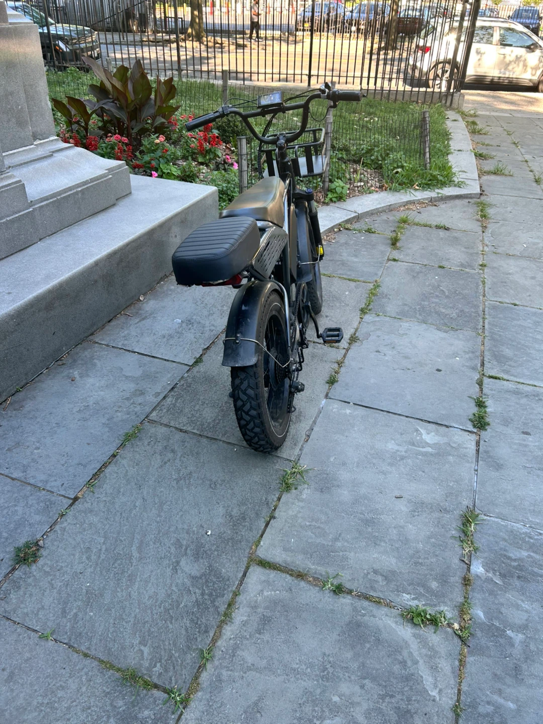 Jasion Electric Fat Tire Bike with Basket - photo 2