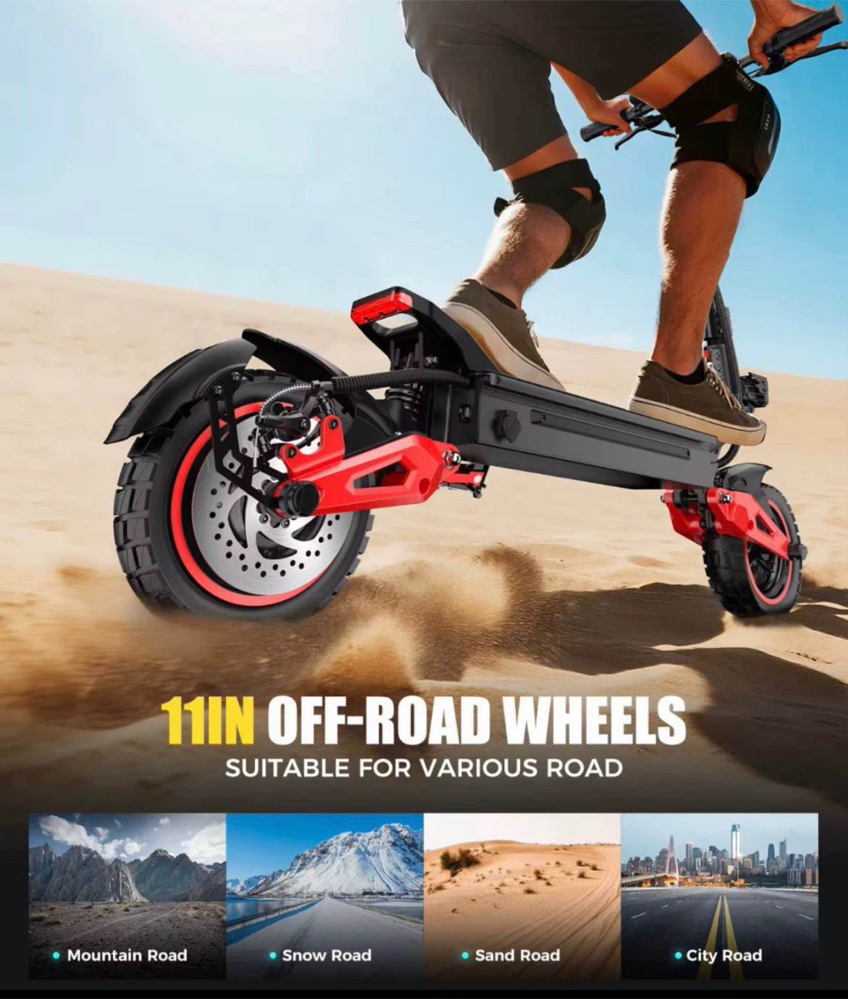 Powerful 1600W Aluminium Alloy E Scooter. - photo 3