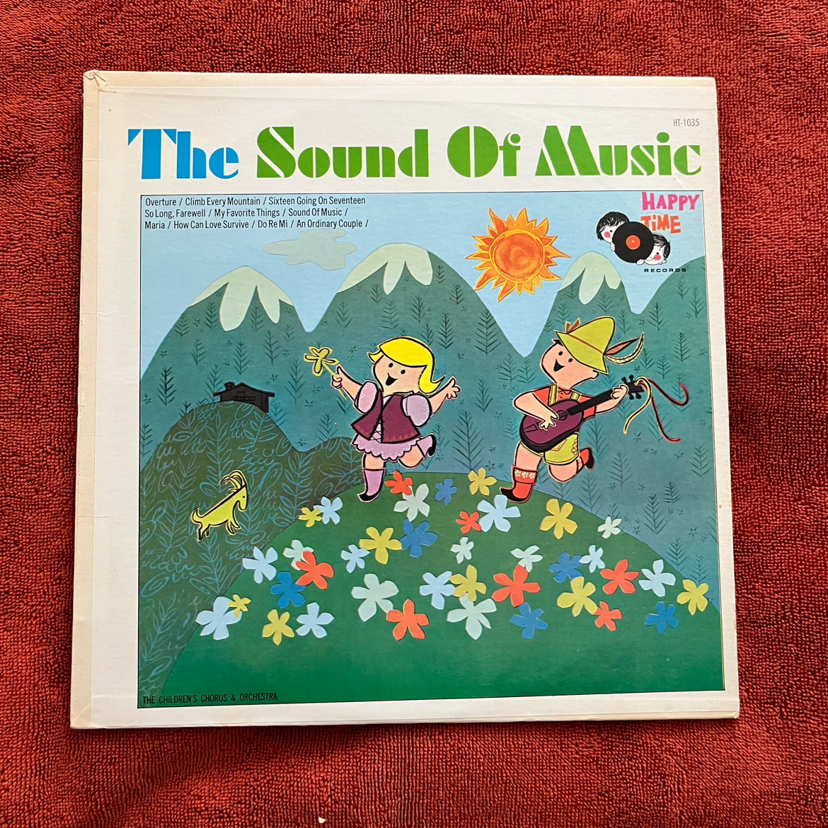 Happy Time Records The Sound of Music Vinyl LP