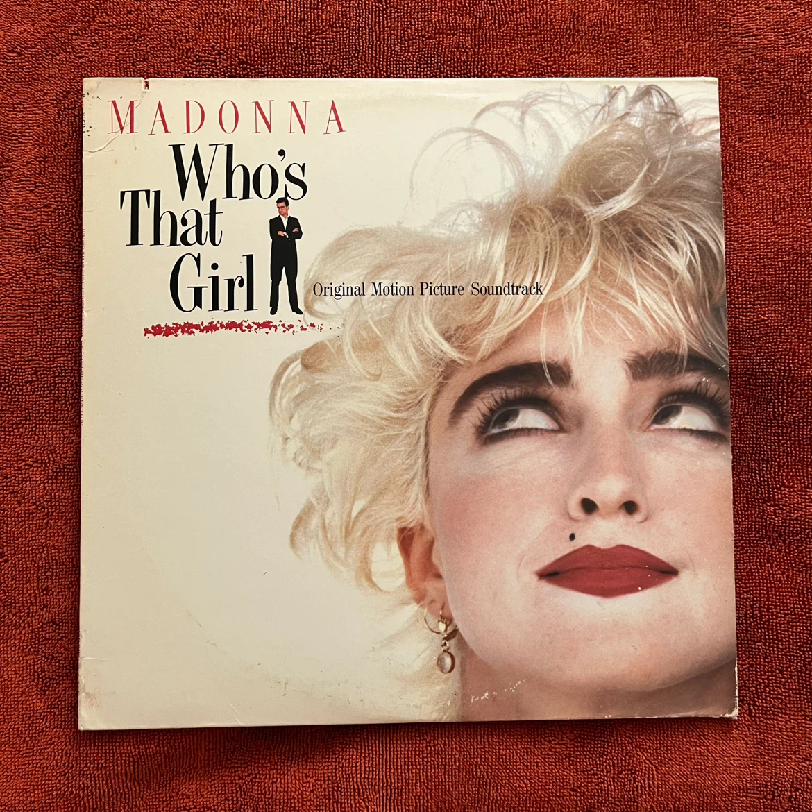 Madonna Who's That Girl Original Soundtrack Vinyl Record