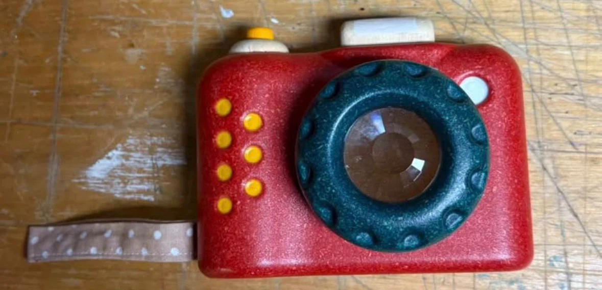 Wooden Toy Camera