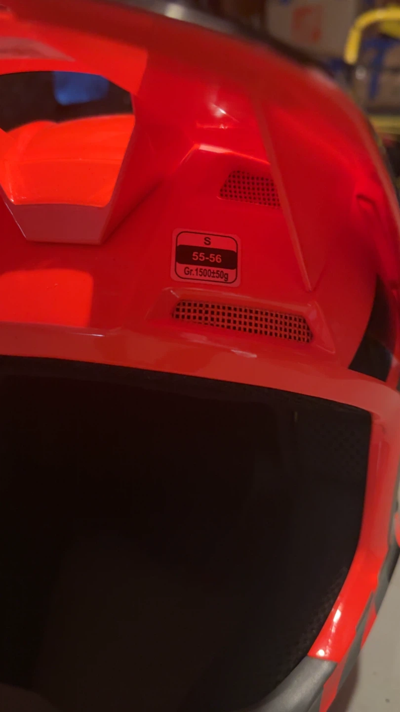 Fox Racing v1 Helmet - Flo Orange - photo 3