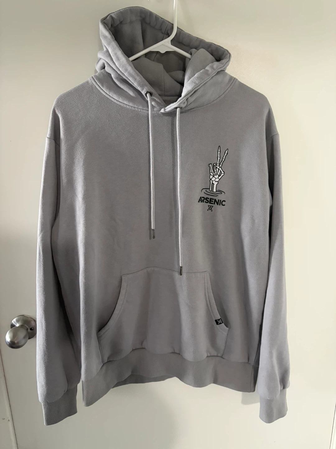 Arsenic "Sink or Swim" Hoodie - Grey - Size M