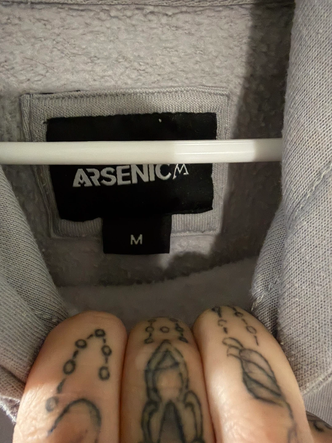Arsenic "Sink or Swim" Hoodie - Grey - Size M - photo 2