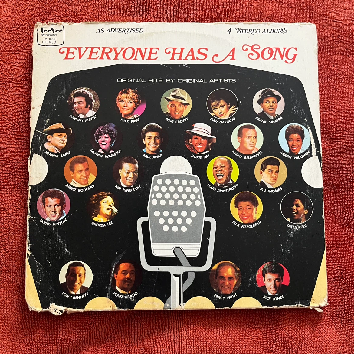 Everyone Has A Song Original Hits Vinyl Record Album